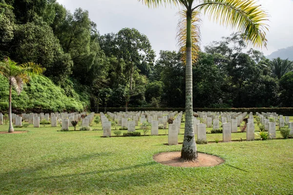 Perak Malasia Abril 2023 Cementerio Taiping War Memorial Lugar Descanso —  Fotos de Stock