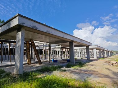 Yapım aşamasındaki yeni konut şeması 