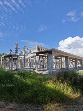 Yapım aşamasındaki yeni konut şeması 