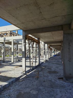 Yapım aşamasındaki yeni konut şeması 