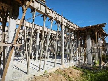 Yapım aşamasındaki yeni konut şeması 