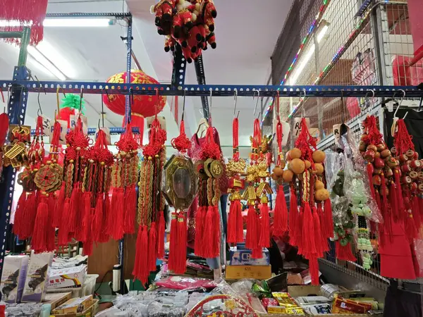 Perak Malaysia January 2024 Displaying Varieties Chinese Lantern Designs Chinese — Stock Photo, Image