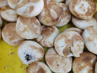 Geleneksel Çin kokulu Heong bezelye bisküvileri..