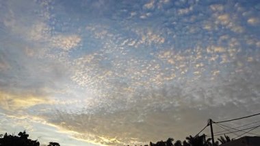 Banliyö yerleşim alanının varoşlarında yeni bir günün şafağına bakıyorum..