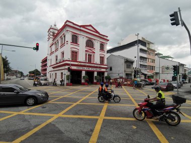 Georgetown, Penang 'daki eski itfaiye istasyonu.