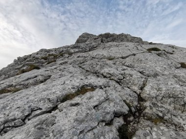 Watzmann tepesine kadar dik.