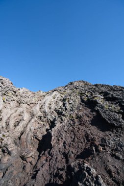 Dik tırmanış Pico Dağı 'nın tepesindeydi.