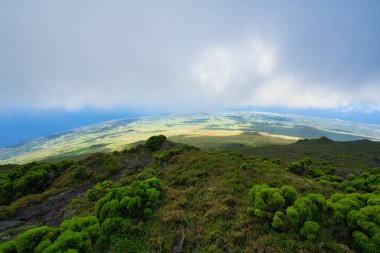 Pico yanardağının güzel manzarası