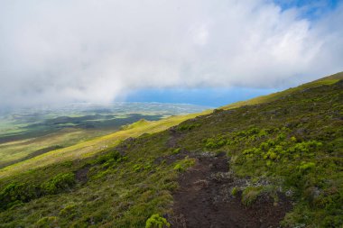 Pico yanardağının güzel manzarası