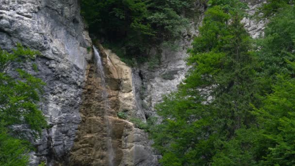 Wasserfall Sastavac Berg Vlasic Bosnien Und Herzegowina — Stockvideo