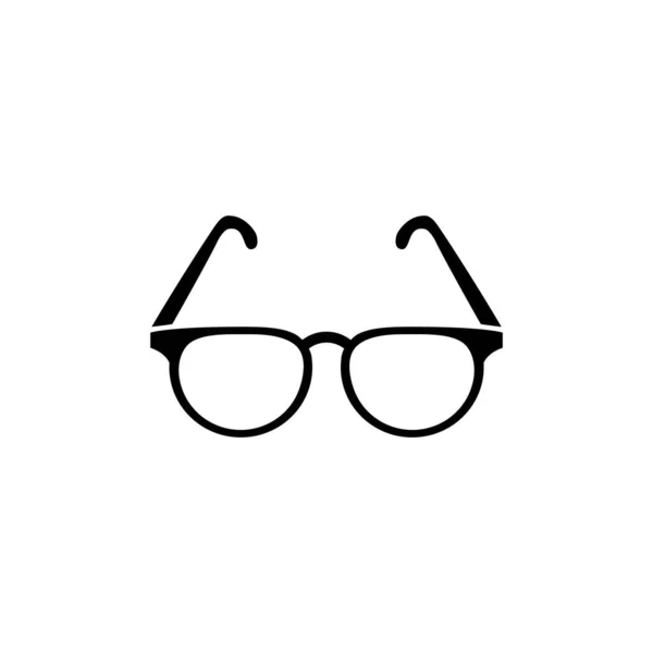 Glasses Logo Design Vector Icon — Stock Vector