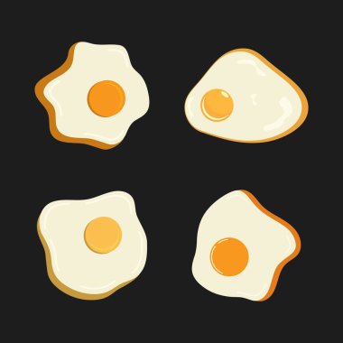 Yumurta logo vektör illüstrasyon tasarımı 