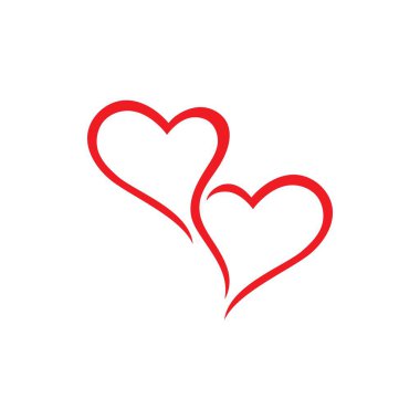 Love Logo Vector simge tasarım şablonu