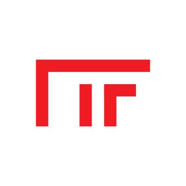 initial nf letter logo vector icon illustration design 