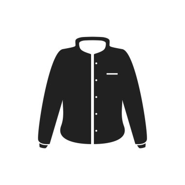 Ceket logo vektör resimleme tasarımı