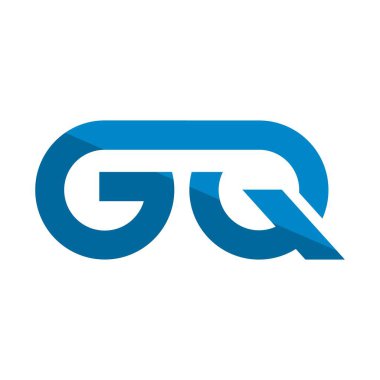 gq logo vektör resimleme tasarımı 