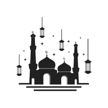 Cami logo vektör resimleme tasarımı işareti 