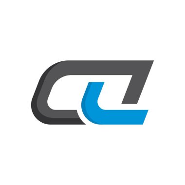 cq ilk logo vektör simgesi dizaynı.cq harf vektör ikonu çiziminin sembolü.