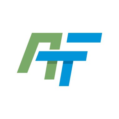 Af mektubu logosu tasarımı işareti. af sembolü harf resimleme tasarımı.