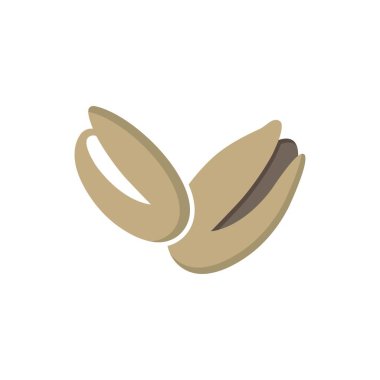 Fıstık fıstığı logo vektör resim tasarımı 