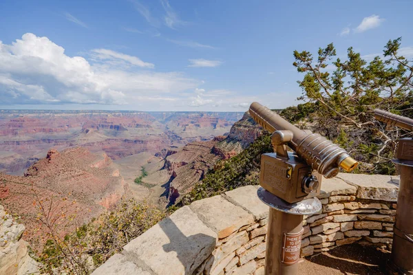 stock image South Rim of the Grand Canyon in the Grand Canyon Village, scenic observation point