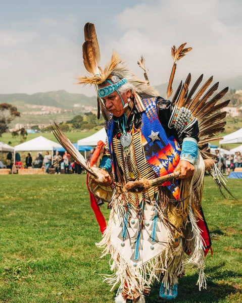 Malibu California Usa Aprile 2023 Chumash Day Pow Wow Incontro — Foto Stock