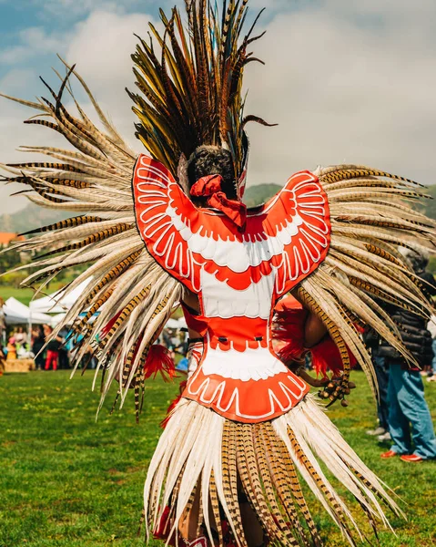 カリフォルニア州マリブ 2023年4月2日 Chumash Day Powすごいと部族間の集まり マリブ ブラフスパークでは 毎年恒例のチュマシュの日を開催して23年を祝っています Powwow — ストック写真