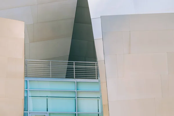 Walt Disney Konserthus Centrala Los Angeles Kalifornien Usa Arkitektoniska Detaljer — Stockfoto
