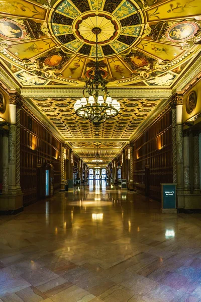 Лос Анджелес Калифорния Сша Апреля 2023 Года Исторический Интерьер Отеля — стоковое фото