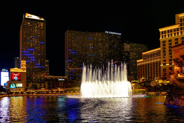 Las Vegas Nevada Usa May 2022 Las Vegas Strip Night — Stock Photo, Image