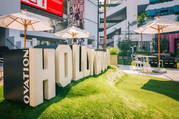 Hollywood California Usa April 2023 Ovation Hollywood Boulevard Best Shopping — Stock Photo, Image