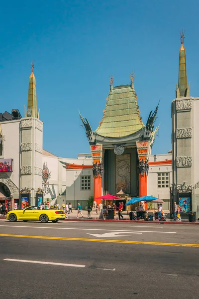 Los Angeles Califórnia Eua Abril 2023 Grauman Chinese Theatre Palácio — Fotografia de Stock