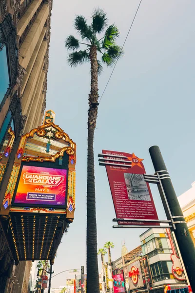 Hollywood California Usa April 2023 Capitan Theatre Hollywood Walk Fame — Stock Photo, Image