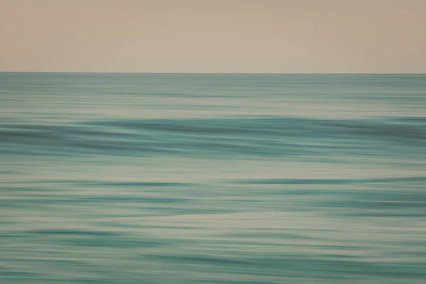 Абстрактный Морской Пейзаж Размытие Движения Легкие Винтажные Цвета — стоковое фото