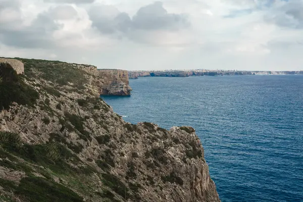 Sagres kayalıkları ve Atlantik okyanusu, Algarve, Portekiz