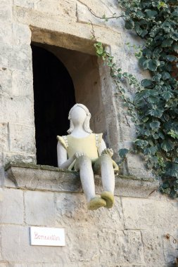 Sassi di Matera 'nın mimari detayları Matera şehrinin tarihi bir bölgesidir. Belvedere di Murgia Timone, Basilicata, İtalya' daki antik mağara evleri ile ünlüdür.