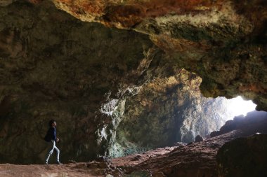 Grotta del Diavolo, Santa Maria di Leuca, Puglia, İtalya