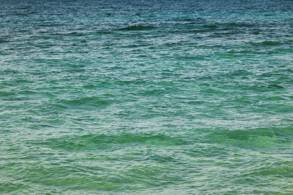Повітряний Вид Чистої Морської Води Текстура Природний Синій Фон Відбиття — стокове фото