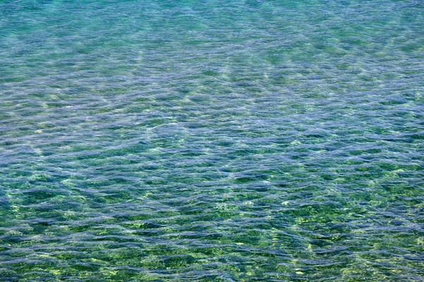 Aerial View Clear Sea Water Texture Natural Blue Background Blue — Stockfoto