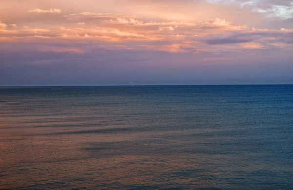 Kolory Wschodu Słońca Ośrodku Polignano Mare Puglia Włochy Europa — Zdjęcie stockowe