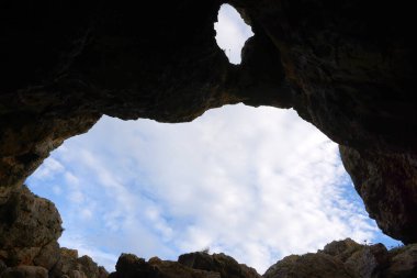 Grotta del Diavolo, Santa Maria di Leuca, Puglia, İtalya