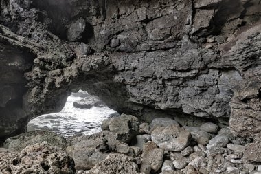 Grotta del Diavolo, Santa Maria di Leuca, Puglia, İtalya