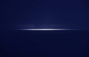 Lofoten Takımadaları 'nda kış fırtınası, Norveç, Avrupa