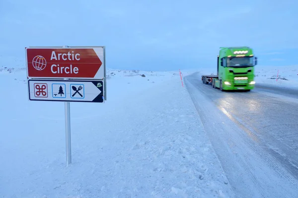 Cercle Arctique Norvège Europe — Photo