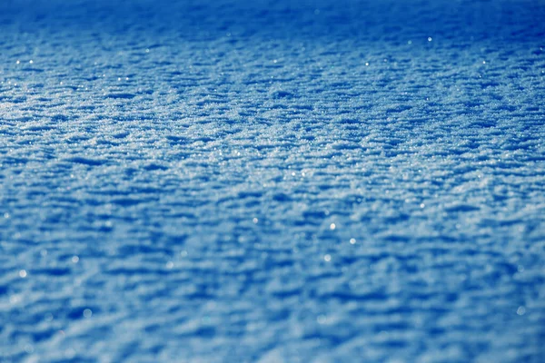 雪の背景として クローズアップビュー 冬の天気 春の粒青雪の背景 — ストック写真