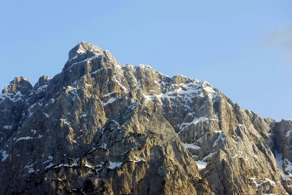 Late Lente Landschap Juliaanse Alpen Triglav Nationaal Park Slovenië Europa — Stockfoto