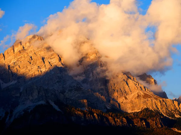 Cristallo Mountain 3221M Dolomites Italy Europe — 스톡 사진