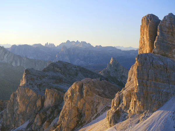 Nuvolau Averau Peak Los Dolomitas Italia Europa — Foto de Stock