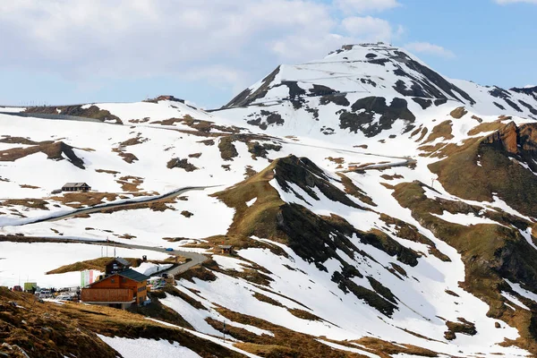 Grossglockner Yüksek Alp Yolu Avusturya Avrupa Dan Bahar Sonu Alpleri — Stok fotoğraf