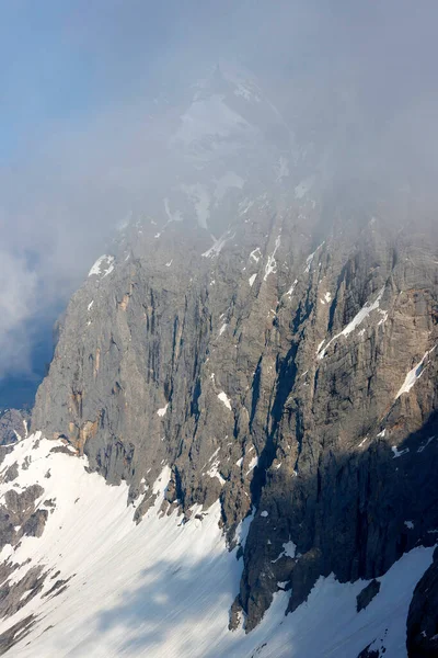 Den Höga Österrikiska Regionen Dachstein Från Kabelstationen Dachstein Österrike Europa — Stockfoto